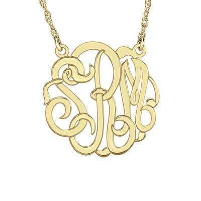 Script Monogram Necklace – GBF Gifts
